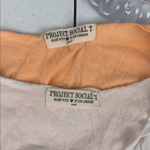 Bundle of two project social t crop tank top